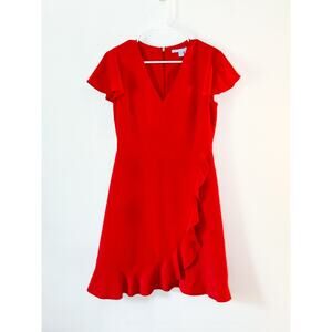 Draper James Size 4 Faux Wrap Dress